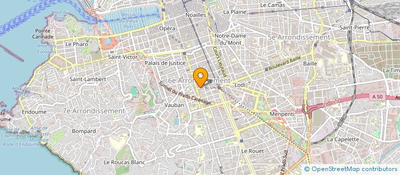 localisation de l'entreprise 438 639 338 à MARSEILLE