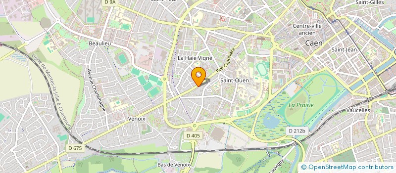 localisation de l'entreprise 438 644 288  à CAEN