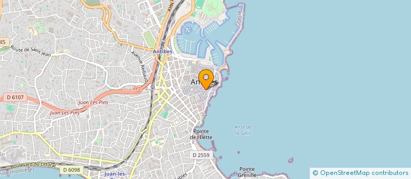 localisation de l'entreprise 438 812 331 à ANTIBES