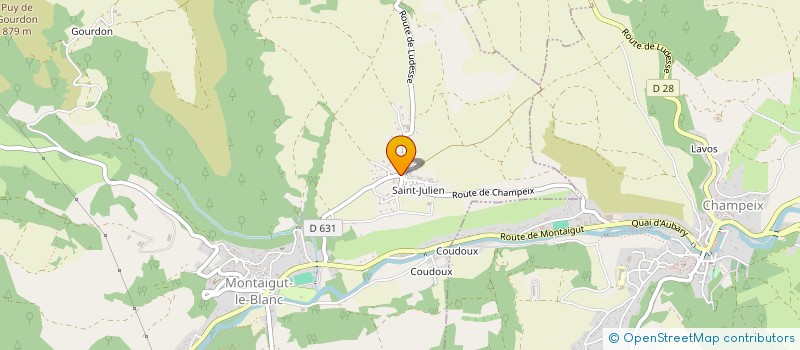 localisation de l'entreprise 438 828 378   TALLENDE