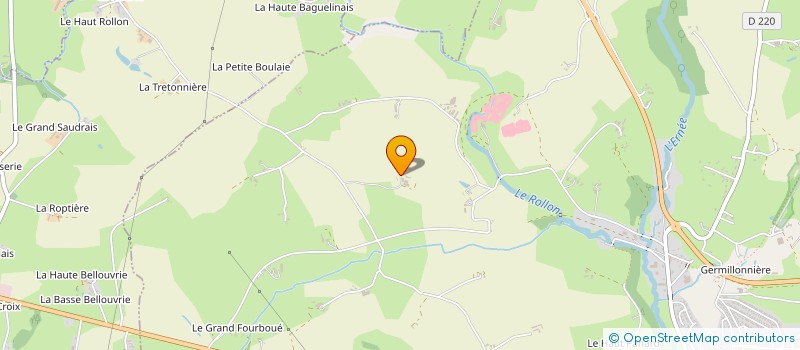 localisation de l'entreprise 438 894 347 à ERNEE