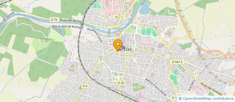 localisation de l'entreprise 438 948 473 à DAX