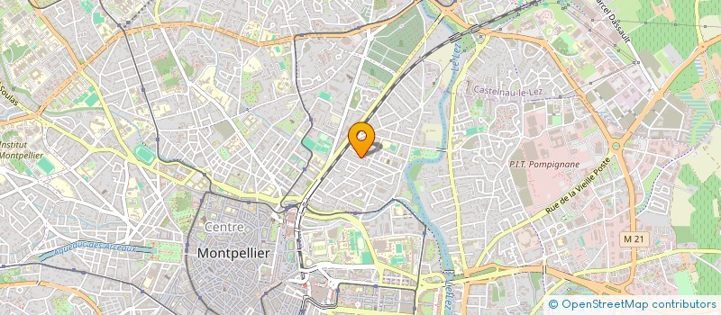 localisation de l'entreprise 438 949 612 à MONTPELLIER