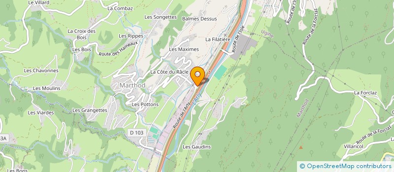 localisation de l'entreprise 438 956 120   ALBERTVILLE