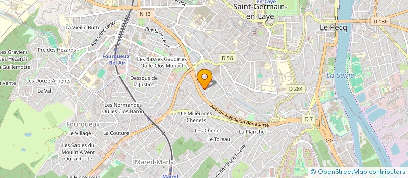 localisation de l'entreprise 438 979 098   SAINT-GERMAIN-EN-LAYE