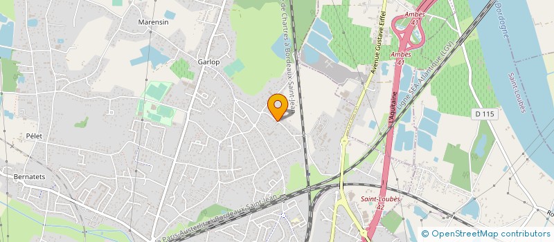 localisation de l'entreprise 438 NEXT PRODUCTION - 438 NXP  AMBARES-ET-LAGRAVE