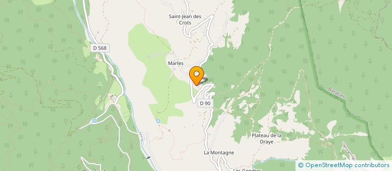 localisation de l'entreprise 439 005 448 à CROTS
