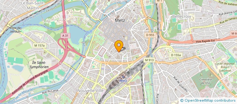 localisation de l'entreprise 439 063 207   METZ