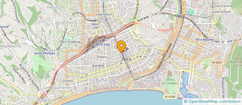 localisation de l'entreprise 439 155 508   NICE