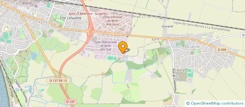 localisation de l'entreprise 439 170 028   LA ROCHELLE