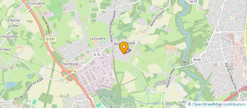 localisation de l'entreprise 439 180 191   CHAPELLE-SUR-ERDRE (LA)