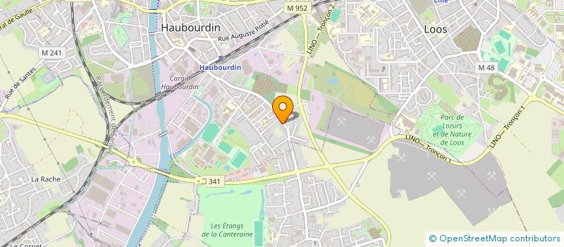 localisation de l'entreprise 439 208 745   HAUBOURDIN