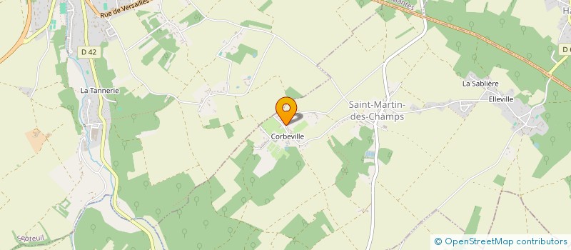 localisation de l'entreprise 439 209 644 à SAINT-MARTIN-DES-CHAMPS
