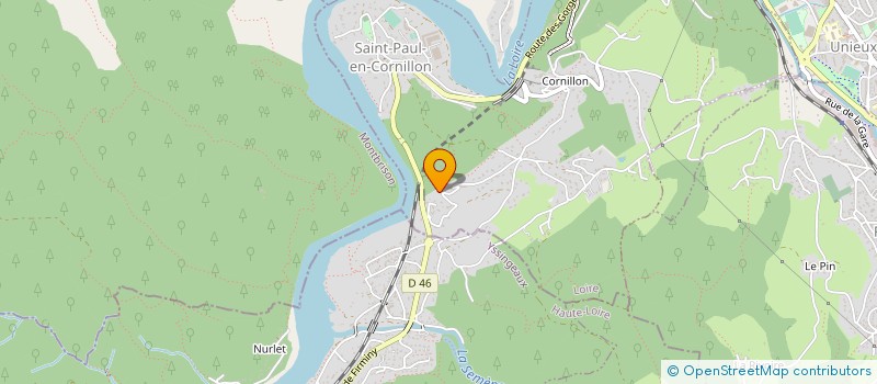 localisation de l'entreprise 439 314 519   SAINT-JUST-SAINT-RAMBERT