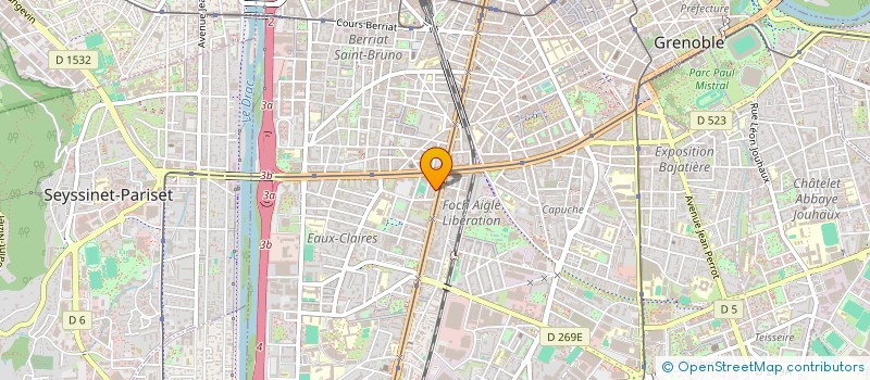 localisation de l'entreprise 439 319 815   GRENOBLE