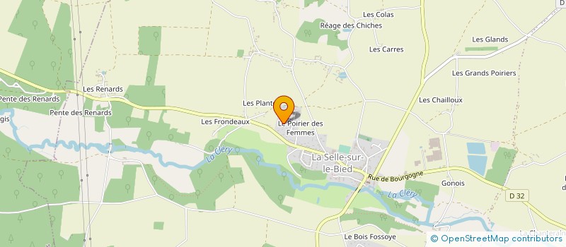 localisation de l'entreprise 439 349 432   LA SELLE-SUR-LE-BIED
