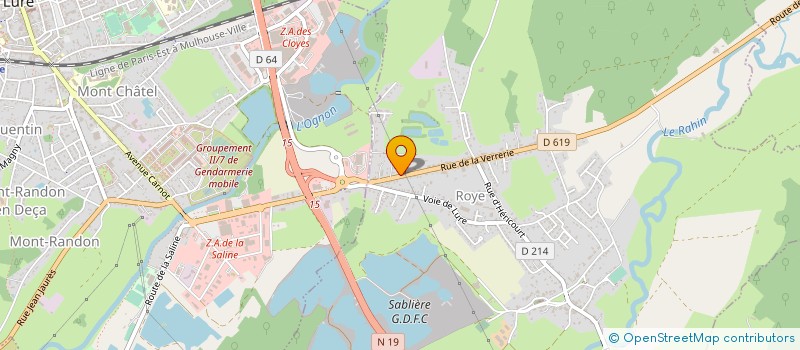 localisation de l'entreprise 439 390 105   MULHOUSE