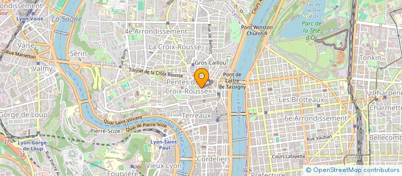 localisation de l'entreprise 439 419 730  à LYON