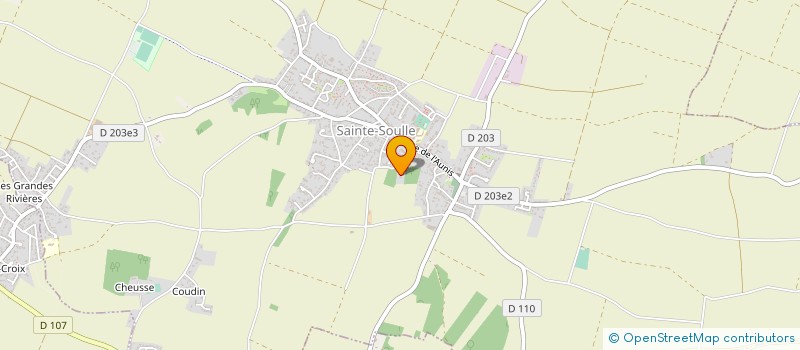 localisation de l'entreprise 439 443 086 à SAINTE-SOULLE