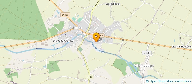 localisation de l'entreprise 439 452 947   LADON