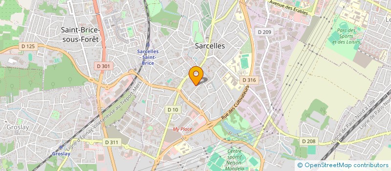 localisation de l'entreprise 439 518 440   SAINT-PATHUS