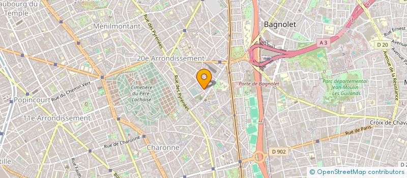 localisation de l'entreprise 439 552 670   PARIS