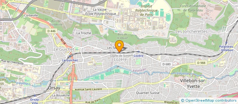 localisation de l'entreprise 439 562 943   CHEVILLY-LARUE