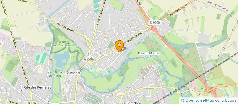 localisation de l'entreprise 439 614 090   JOUE-LES-TOURS