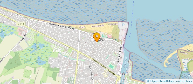 localisation de l'entreprise 439 617 499   OUISTREHAM