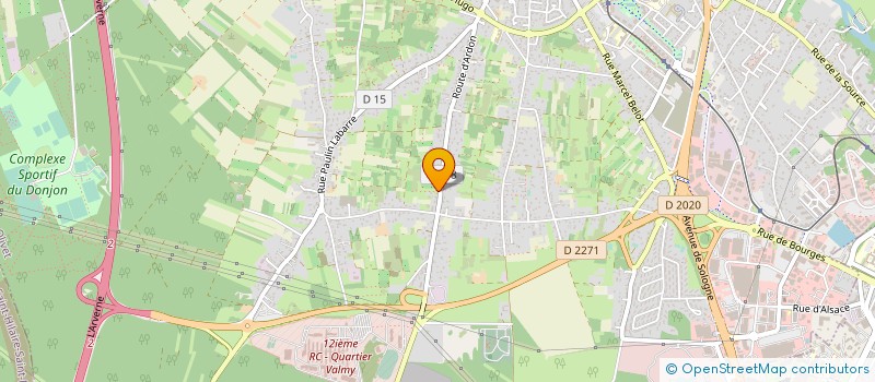 localisation de l'entreprise 439 637 802 à SAINT-JEAN-LE-BLANC