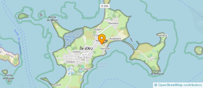 localisation de l'entreprise 439 660 002   ILE-D'ARZ