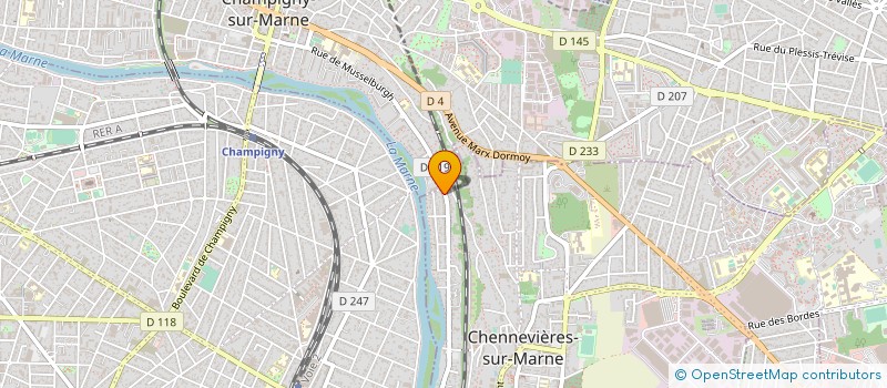 localisation de l'entreprise 439 674 508   CHAMPIGNY-SUR-MARNE