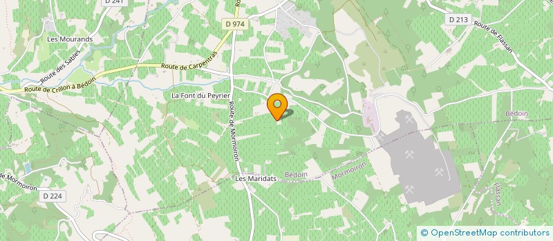 localisation de l'entreprise 439 682 063   BEDOIN