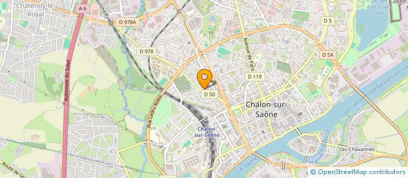localisation de l'entreprise 439 742 172 à CHALON-SUR-SAONE