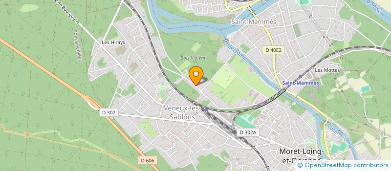 localisation de l'entreprise 439 766 932   MORET-LOING-ET-ORVANNE