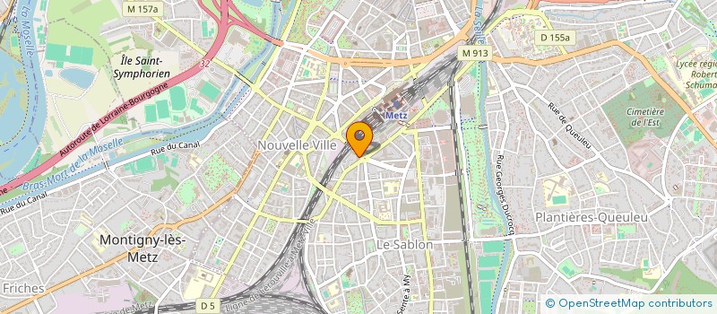 localisation de l'entreprise 439 952 938   METZ