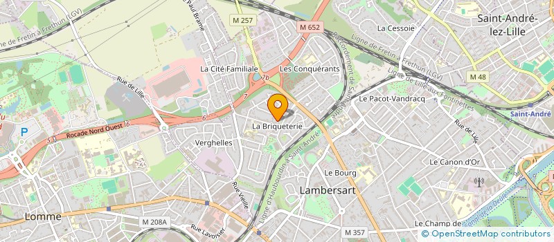 localisation de l'entreprise 439 962 556  à LAMBERSART