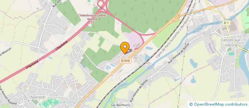 localisation de l'entreprise 43CK157GDRC  NAINTRE