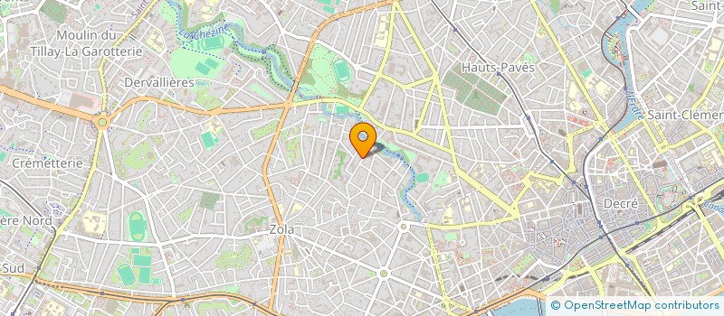 localisation de l'entreprise 44.2 FIEVRE  NANTES