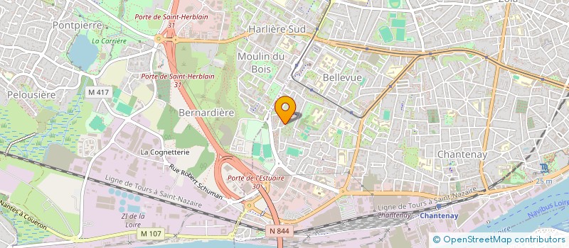 localisation de l'entreprise 44 CONNEXIONS  NANTES