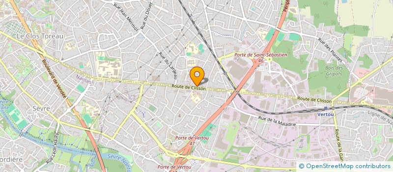 localisation de l'entreprise 44 MH à ST SEBASTIEN SUR LOIRE
