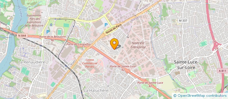 localisation de l'entreprise 44 N.A.C à NANTES
