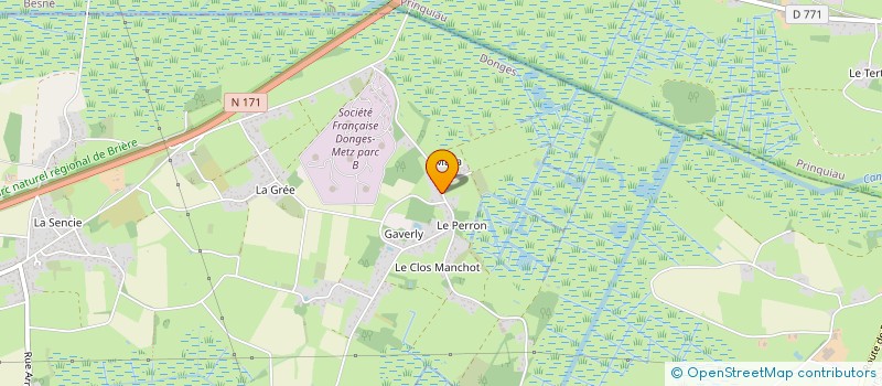 localisation de l'entreprise 44 OUEST  DONGES