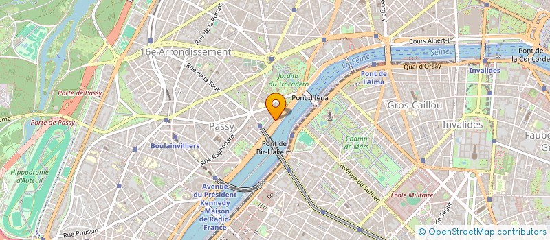 localisation de l'entreprise 44 PATCH  PARIS