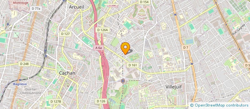 localisation de l'entreprise 44 RENT  VILLEJUIF