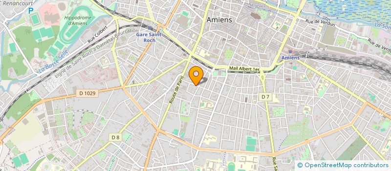 localisation de l'entreprise 44 RUE LAURENDEAU à AMIENS