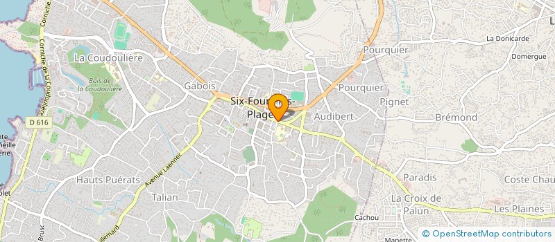 localisation de l'entreprise 44 STREET FOOD à SIX-FOURS-LES-PLAGES