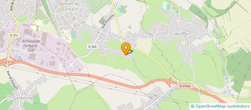 localisation de l'entreprise 440 074 862   BEHREN-LES-FORBACH