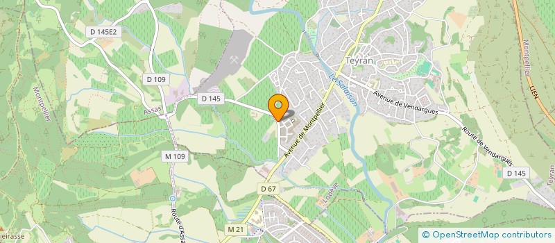 localisation de l'entreprise 440 098 580   GIGNAC