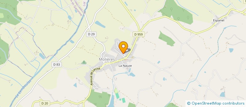 localisation de l'entreprise 440 119 907   PUYCORNET